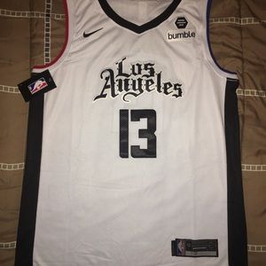 LA Clippers George Swingman Jersey- City Edition